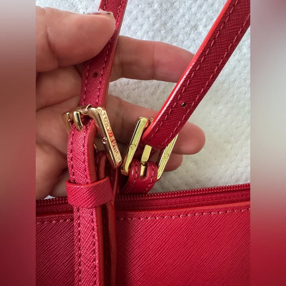 Tory Burch Cherry Red Tote